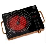 DIVYA DP-88 2000W Premium Infrared Cooktop with Grill – Works with All Utensils