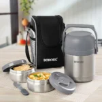 Hot n Fresh Round Stainless Steel Lunchbox