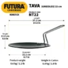 Hawkins Nonstick Tava NT22 - Image 2