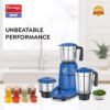Prestige 550 Watts Hero Mixer Grinder with 3 Stainless Steel Jars|Elegant Design| Sturdy Handles| Red and White - Image 10