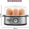BOROSIL Electric Egg Cooker (7 Eggs) - Image 2