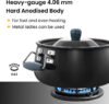 Nonstick Biryani Handi 12 Litre with Hard Anodised Lid (4.06 mm Thick) - Image 4