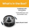 Nonstick Biryani Handi 12 Litre with Hard Anodised Lid (4.06 mm Thick) - Image 9